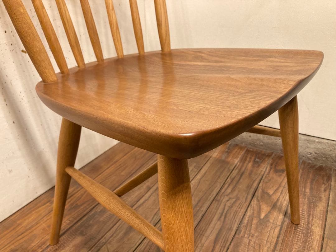 柏木工 SC4K ウォールナット×オーク オイル仕上げ ウィンザーチェア A