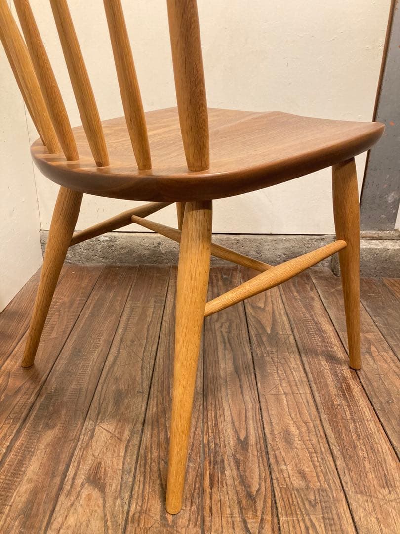 柏木工 SC4K ウォールナット×オーク オイル仕上げ ウィンザーチェア A