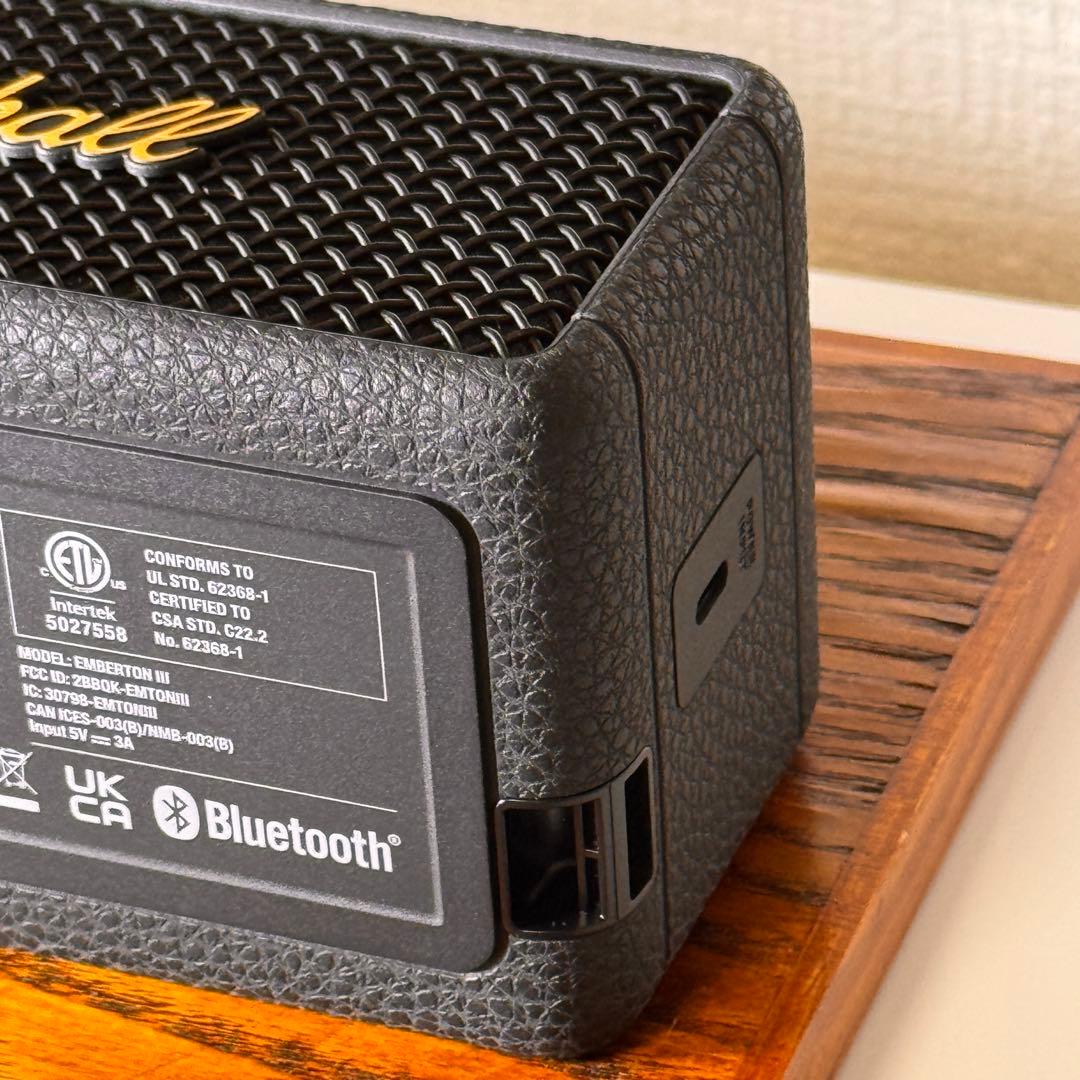 マーシャル Emberton III ワイヤレススピーカー 美品（正規品）