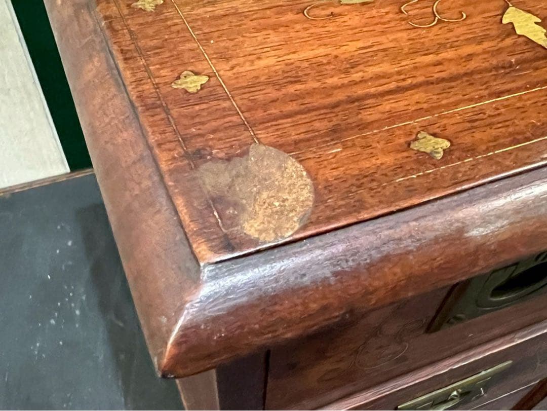 イタリア製 小引き出し 小物入れ ミニ箪笥 チェスト インテリア アンティーク