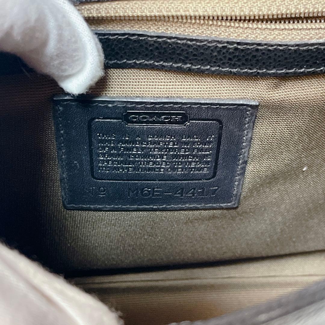 美品 OLD COACH オールドコーチ マディソン ターンロック 黒