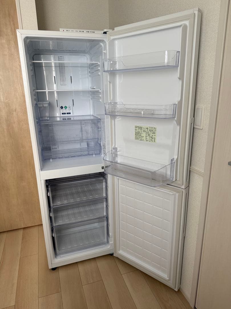 シャープ 冷蔵庫 SJ-AK31F-W 2020年製　310L