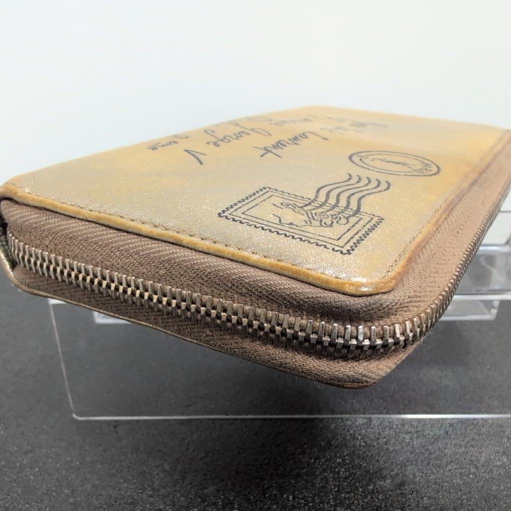 イヴサンローラン　長財布　Yメール　YSL ロゴ　カサンドラ ロゴ　財布　金色