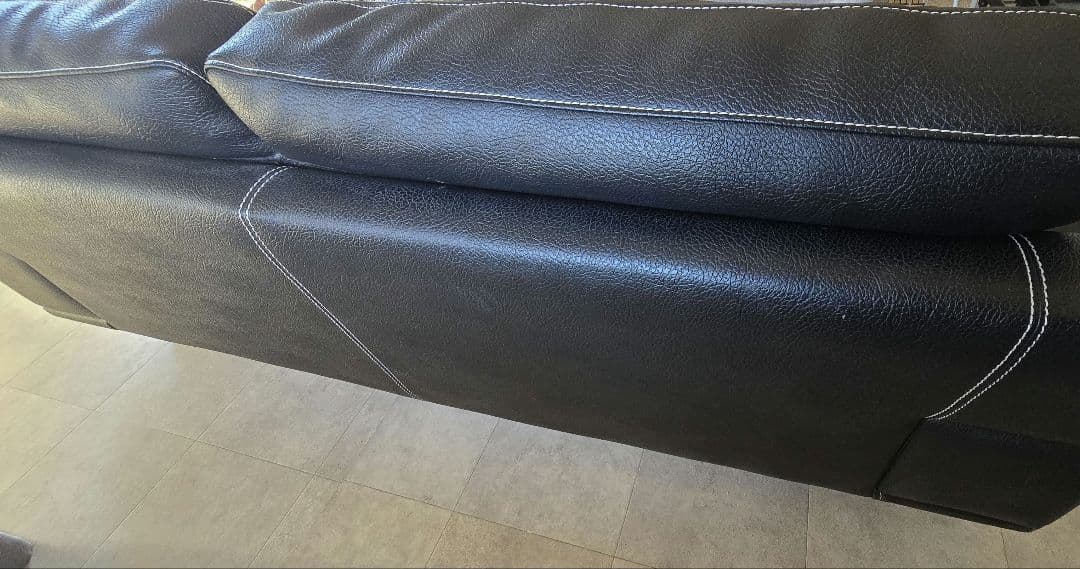 本革 3人掛けソファー
