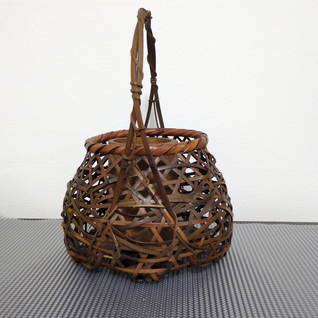 花篭　花入　茶道具　華道具　竹籠　花籠