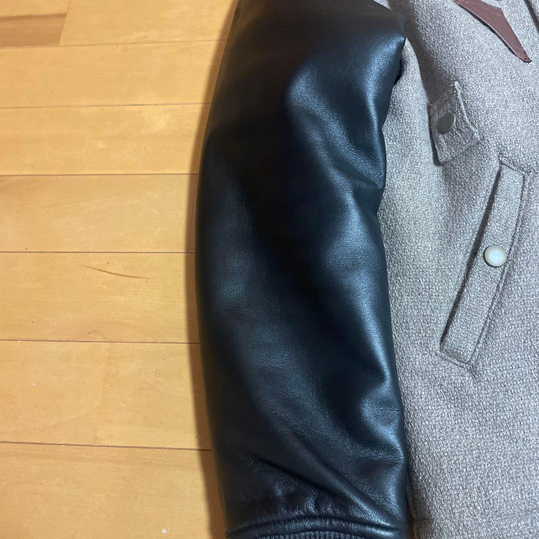 みち　HARD BIRD スタジャン風ジャケット 38サイズ