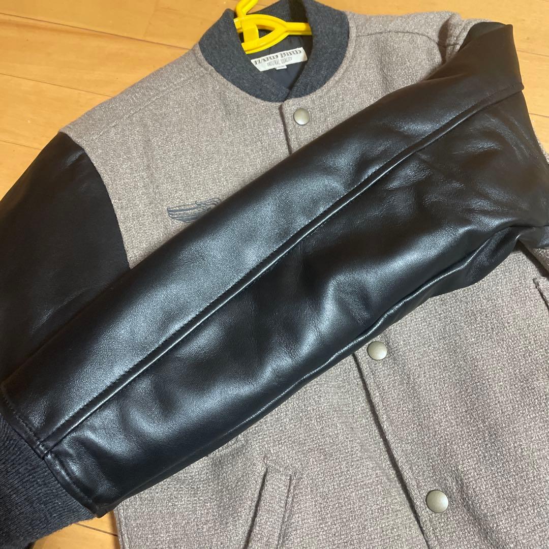 みち　HARD BIRD スタジャン風ジャケット 38サイズ