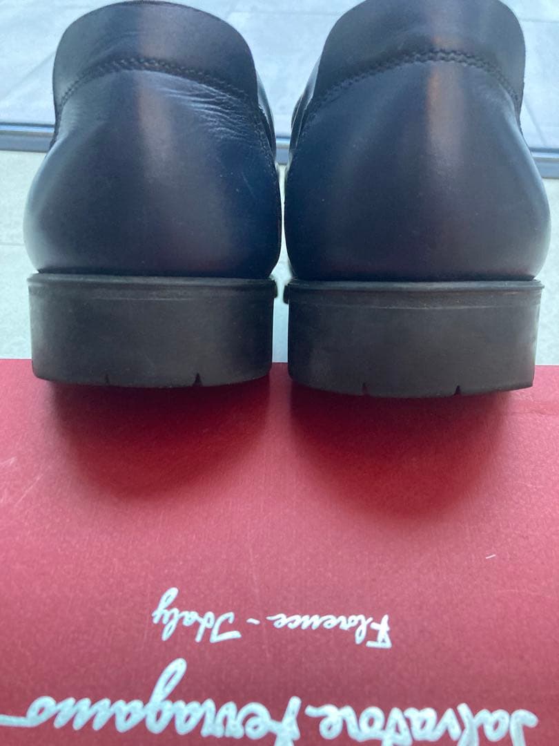 フェラガモ靴、メンズ、ガンチーニ、ローファーサイズ10