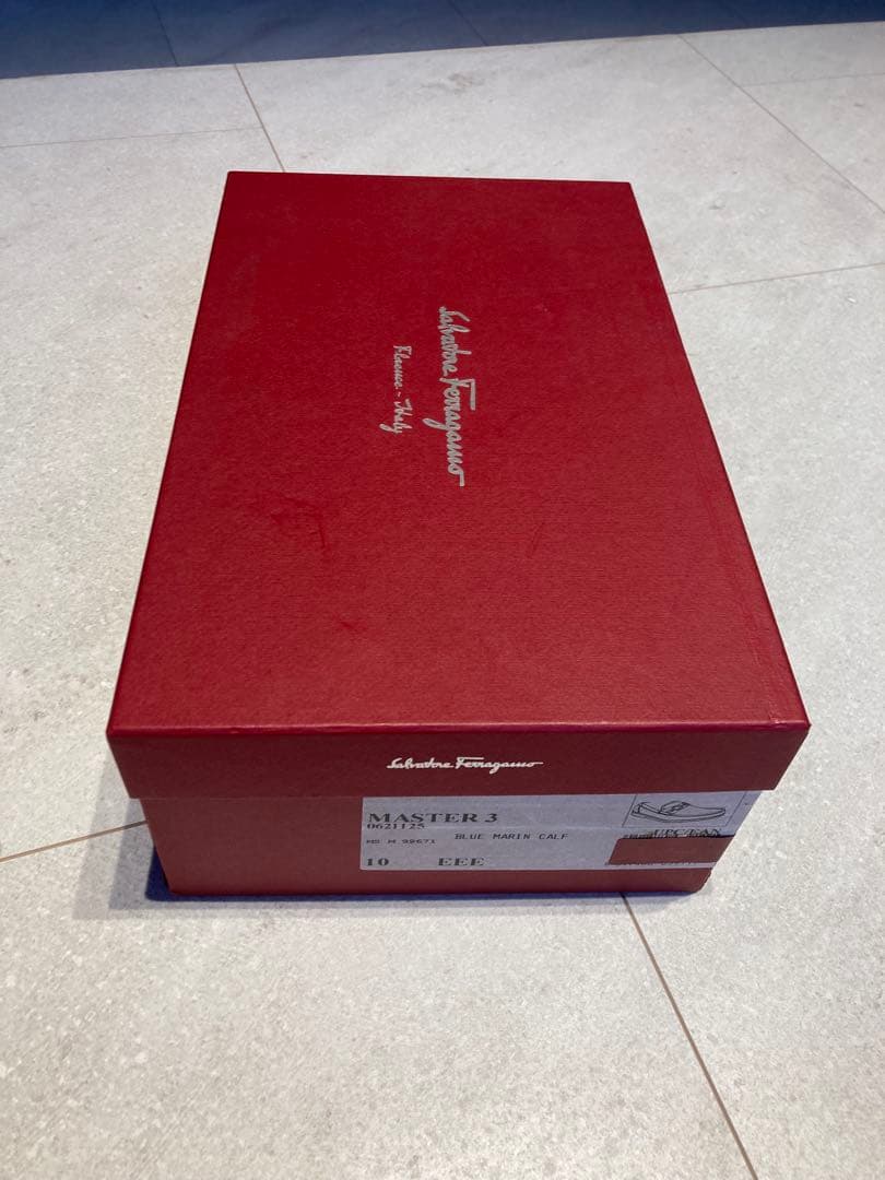 フェラガモ靴、メンズ、ガンチーニ、ローファーサイズ10