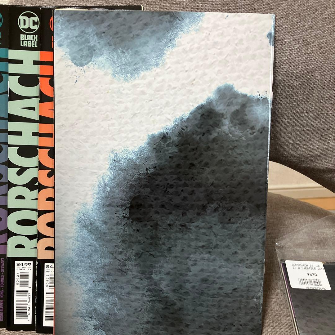 ロールシャッハ　ウォッチメン　桃桃子　ピーチモモコ　アメコミ　リーフ