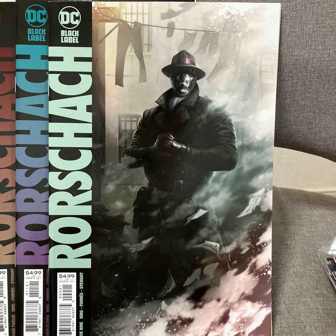 ロールシャッハ　ウォッチメン　桃桃子　ピーチモモコ　アメコミ　リーフ