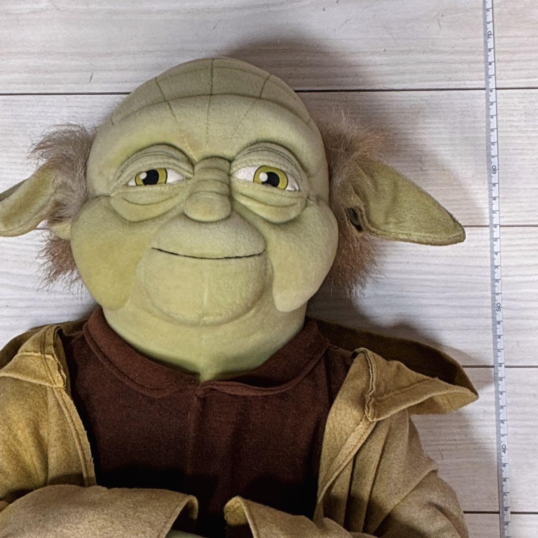 ヨーダ風 等身大 約66㎝ ぬいぐるみ ノーブランド タグ無し リアルサイズ