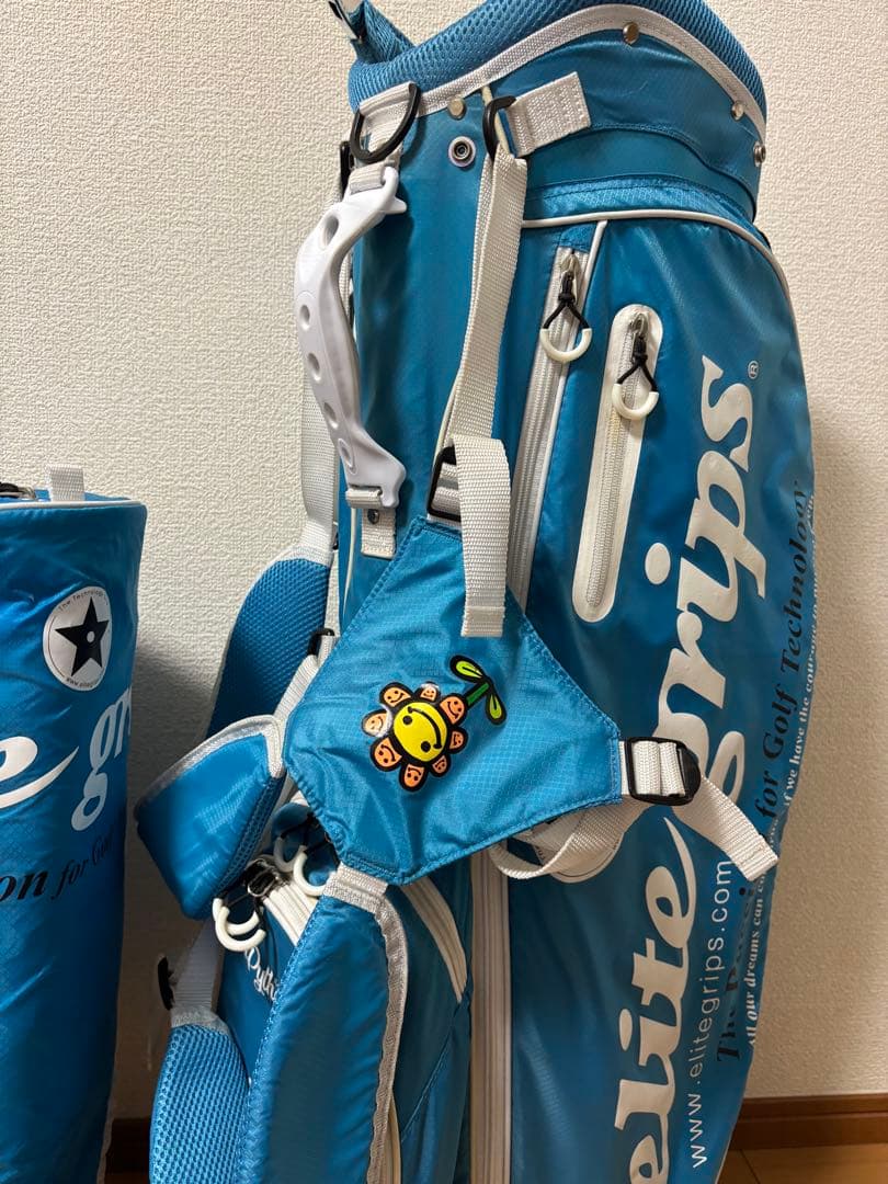 希少 elite gripsエリートグリップ 軽量スタンドキャディバック