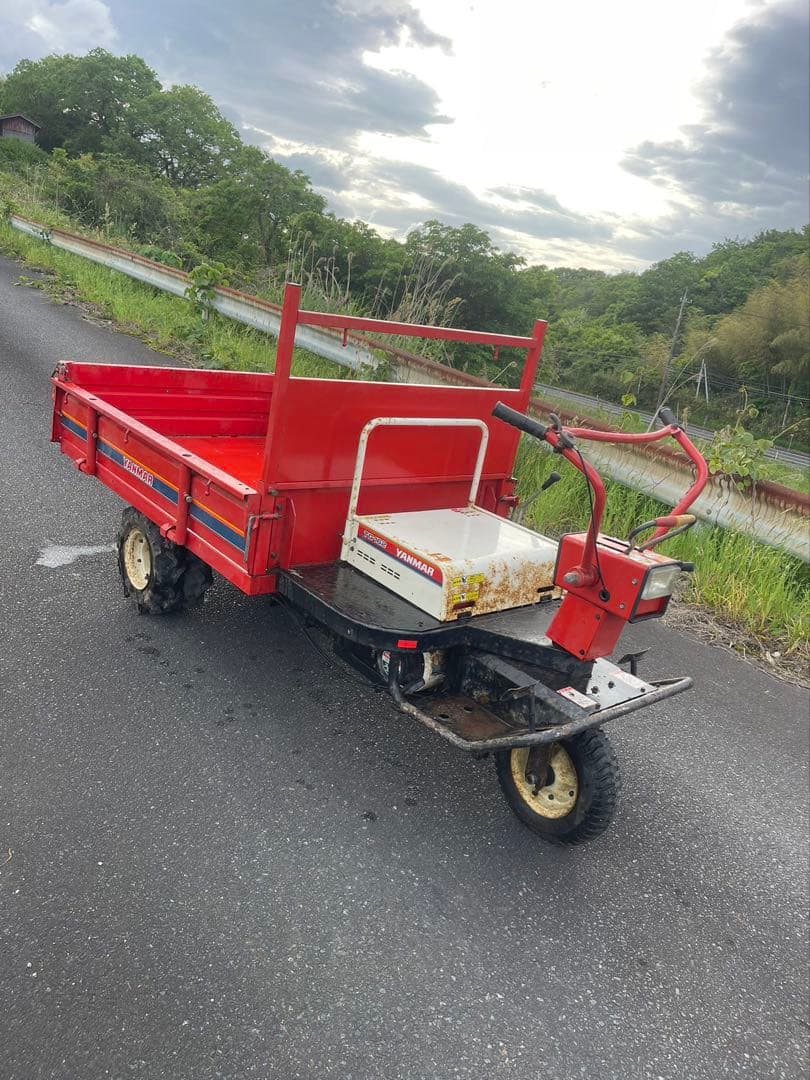【引取限定】ヤンマー 乗用 運搬車 TG162 油圧ダンプ最大積載量500kg