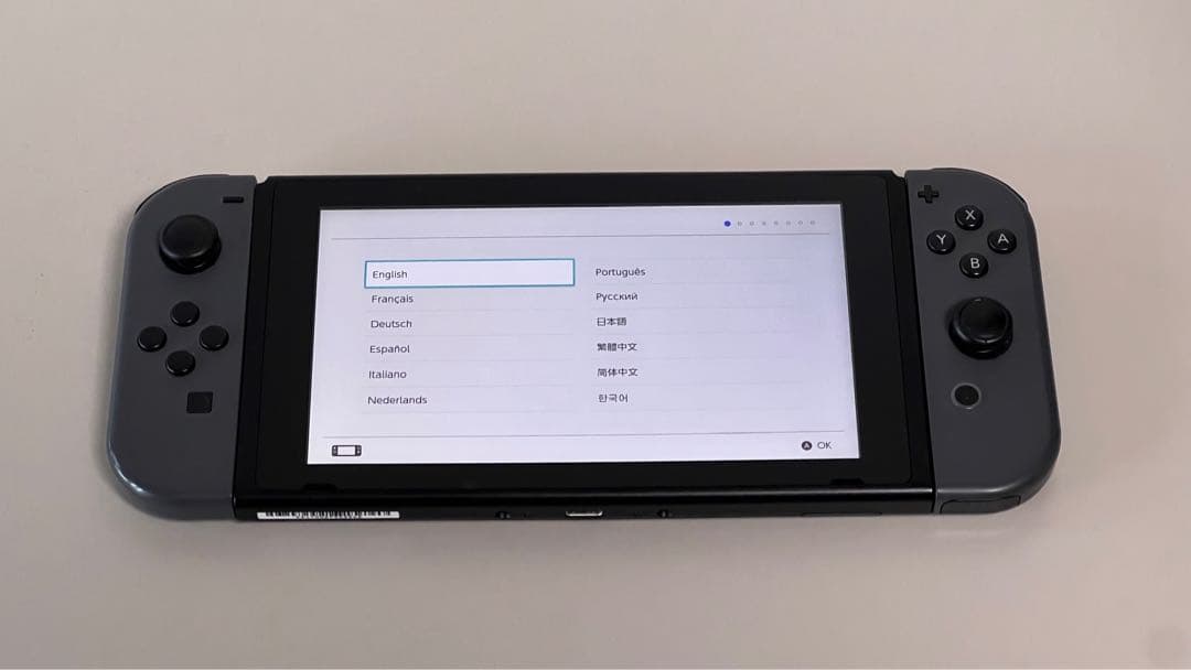 Nintendo Switch 本体 グレー 初期型