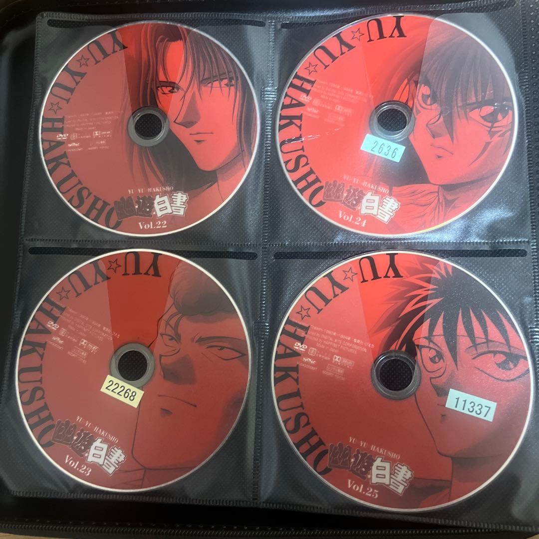 DVD 幽遊白書　全28巻セット レンタル落ち