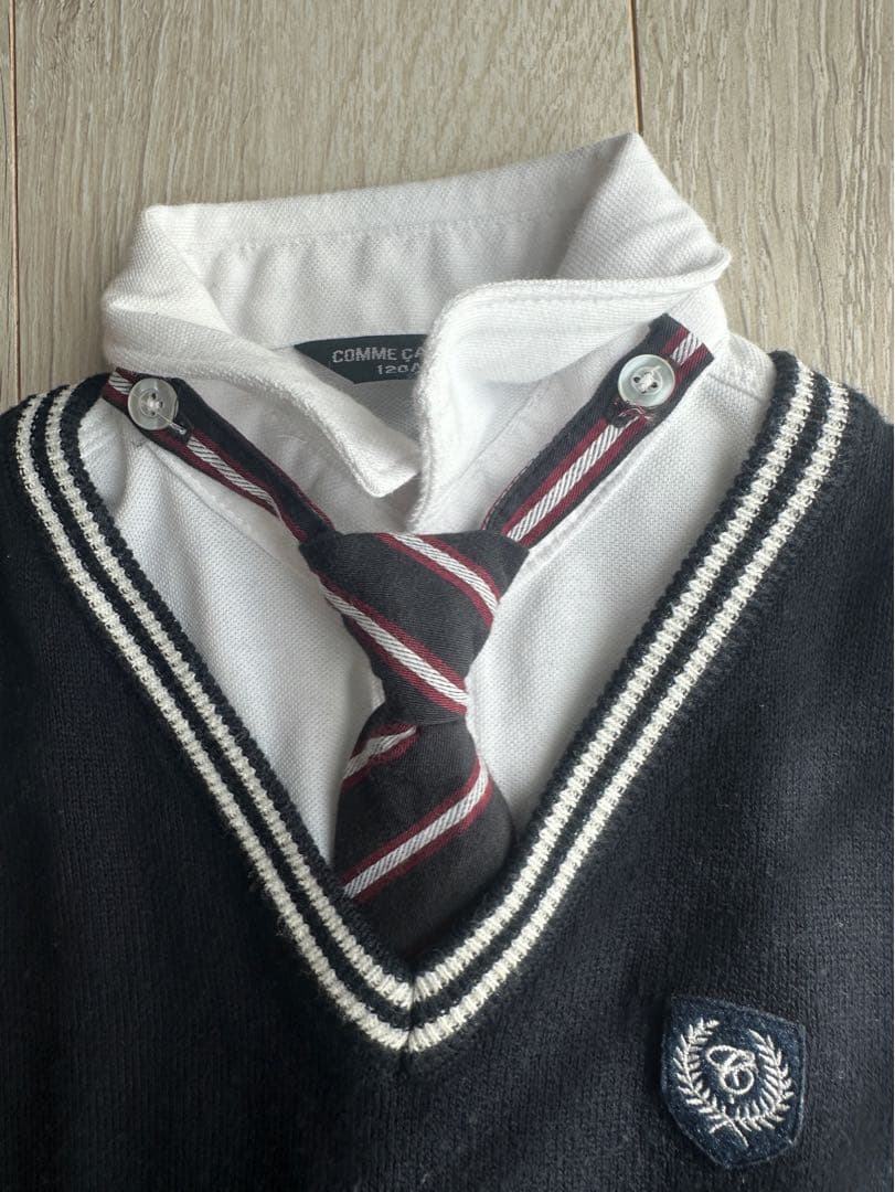 COMME CA ISM 男児フォーマルスーツ セットアップ 120cm