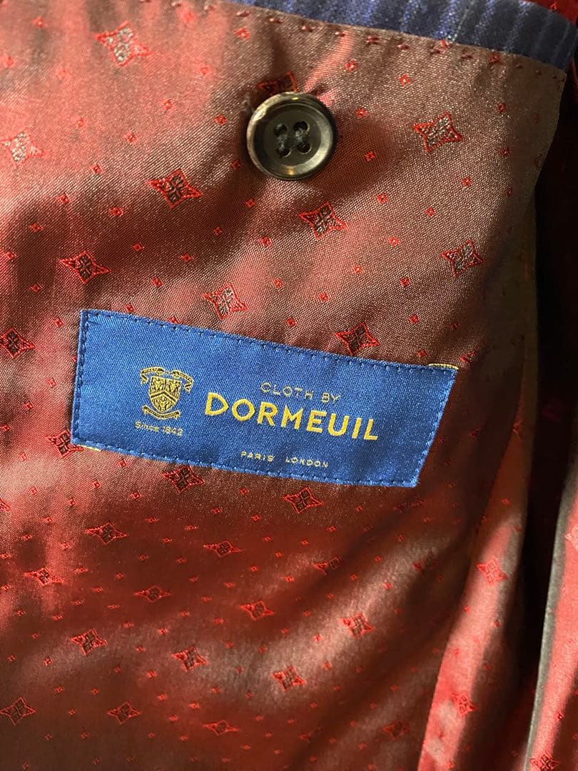 定価26万円【着用2回極美品】大丸天神テーラー最高級ドーメルオーダー売り切り価格