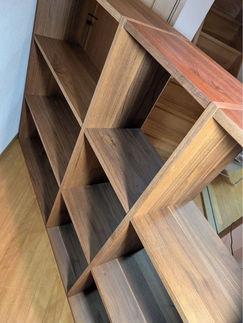 ■送料込■無印良品 スタッキングシェルフ 木製棚 収納 人気家具