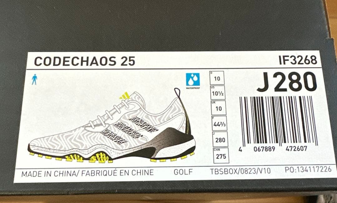 アディダス ゴルフ コードカオス 25
