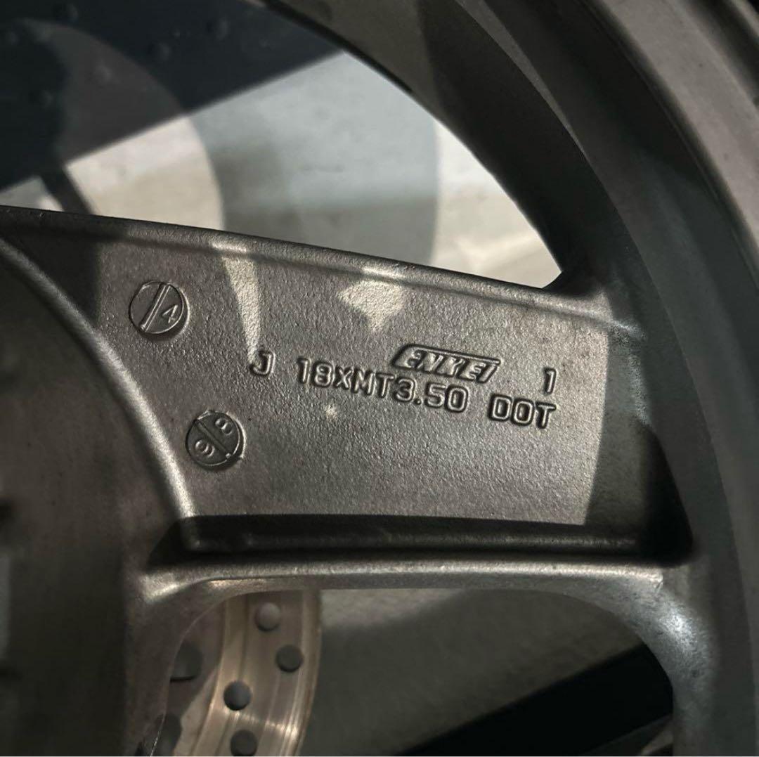 GPZ900R 純正部品 ホイール タイヤ 18インチ シンコータイヤ　A11