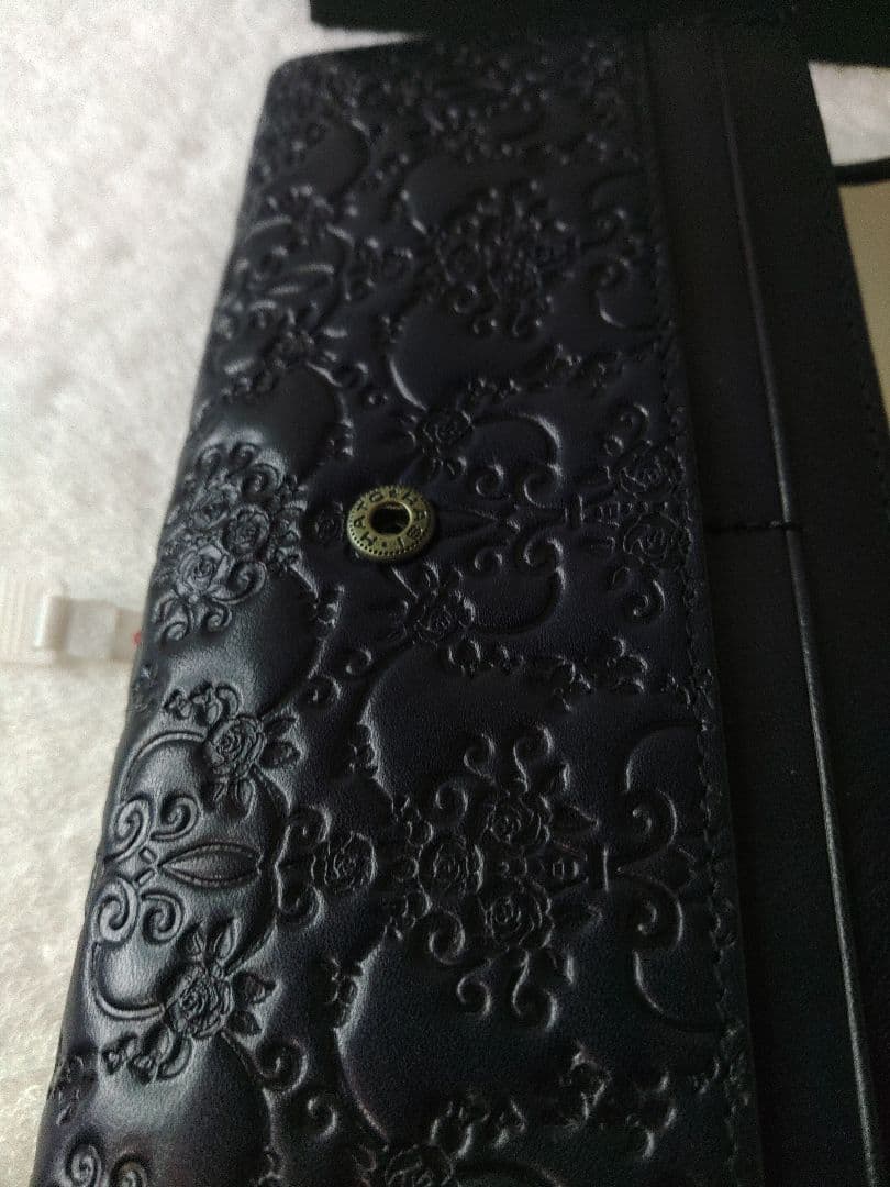 専用ページ アナスイ　長財布　ブラック がま口タイプ