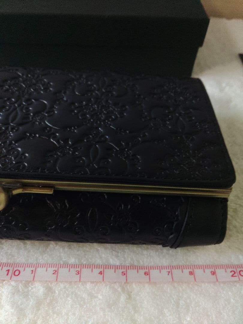 専用ページ アナスイ　長財布　ブラック がま口タイプ