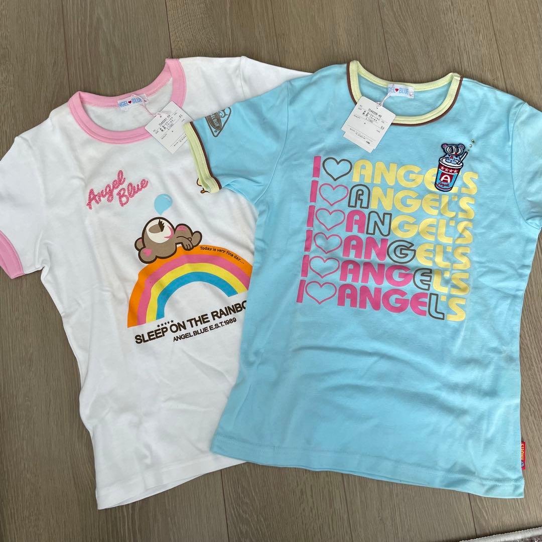 エンジェルブルー（L）半袖Tシャツ☆4枚まとめ売り