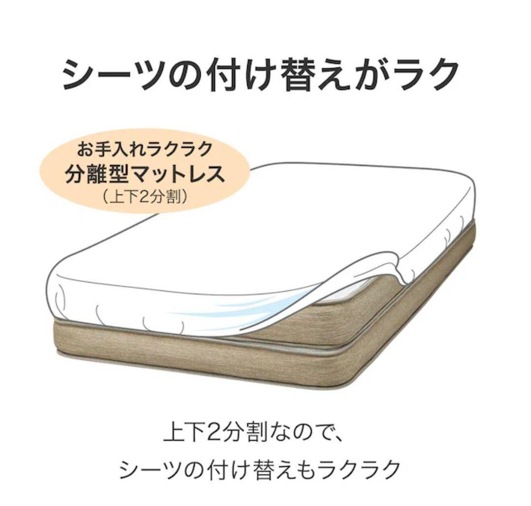 ニトリ シングル マットレス Nスリープ ハード H3-CC かため Hシリーズ