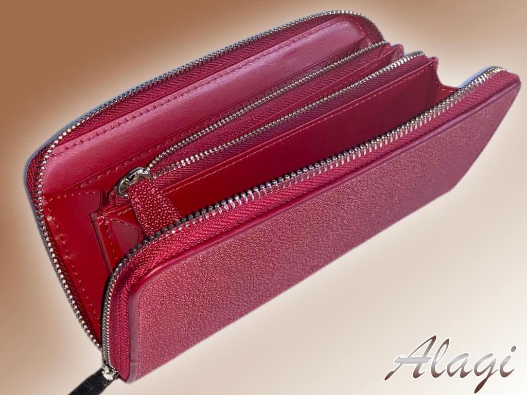 ★あーこ★【新品・高級品】ガルーシャ長財布　キャビア　2点セット