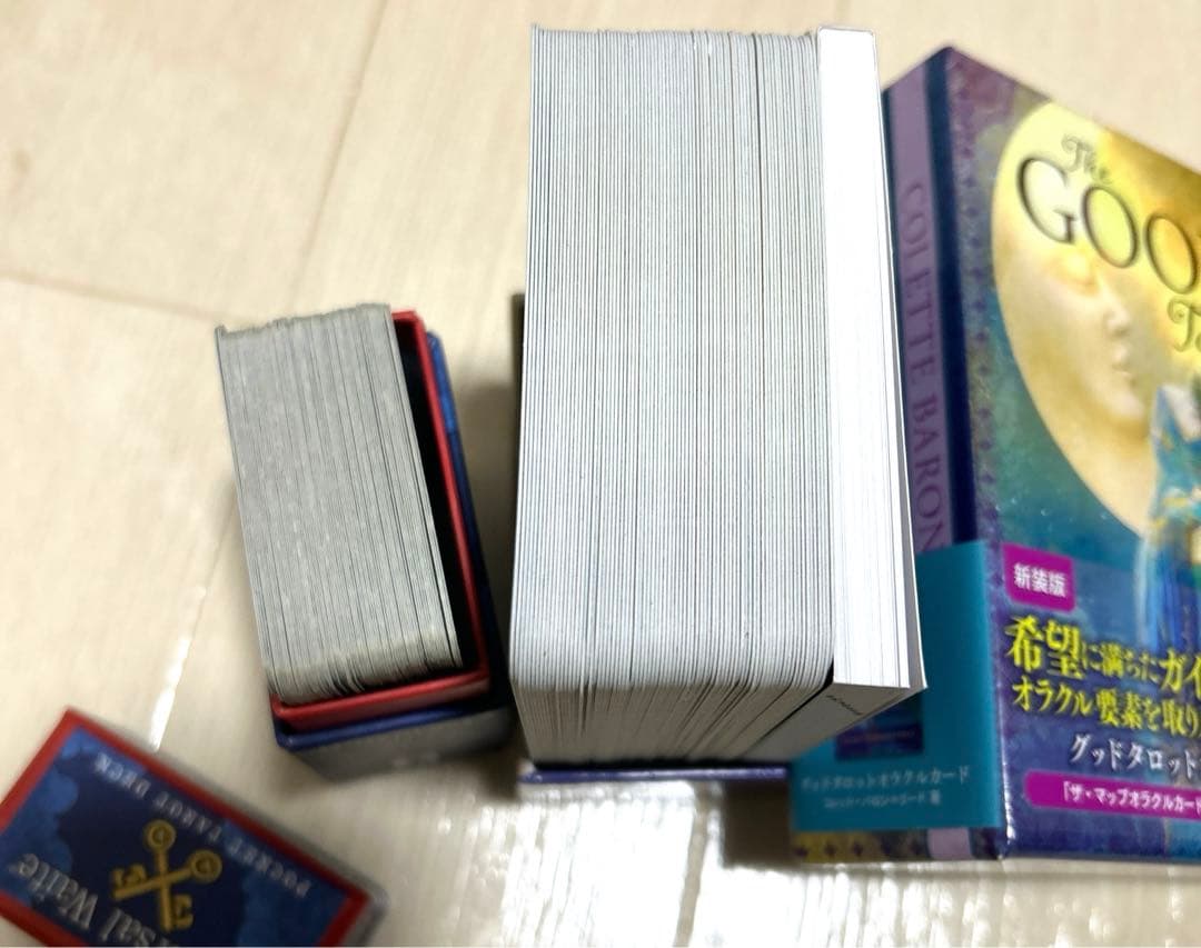 オラクルカード5種類セット+おまけタロットカード