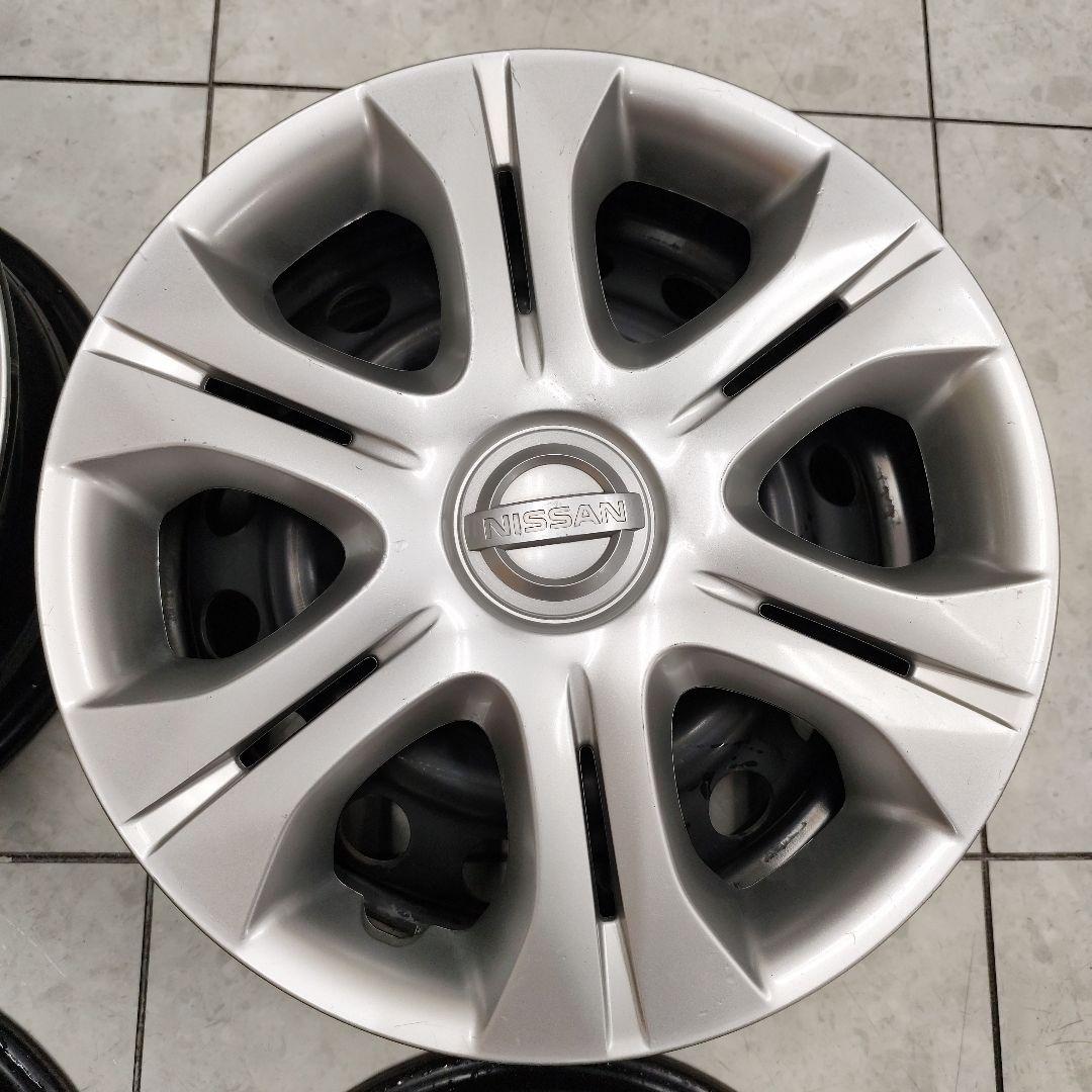 日産 ノート スチールホイール ホイールキャップ セット