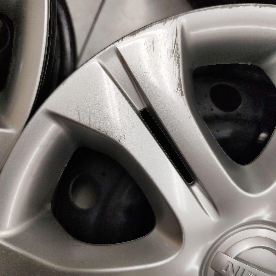 日産 ノート スチールホイール ホイールキャップ セット