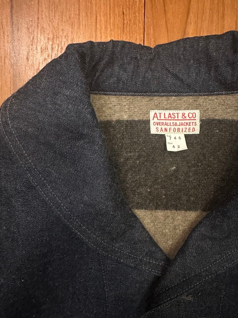 希少 At Last & Co 746 Blanket Deck Jacket