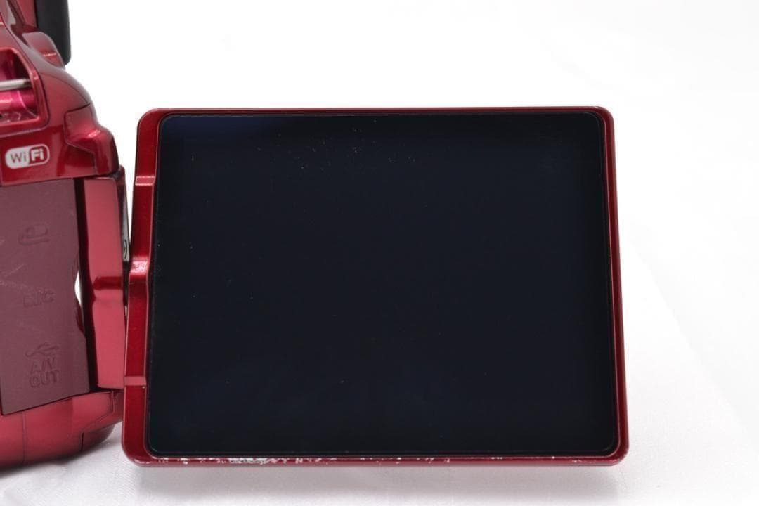 ニコン　Nikon D5500 希少RED ダブルズーム カメラバッグ付