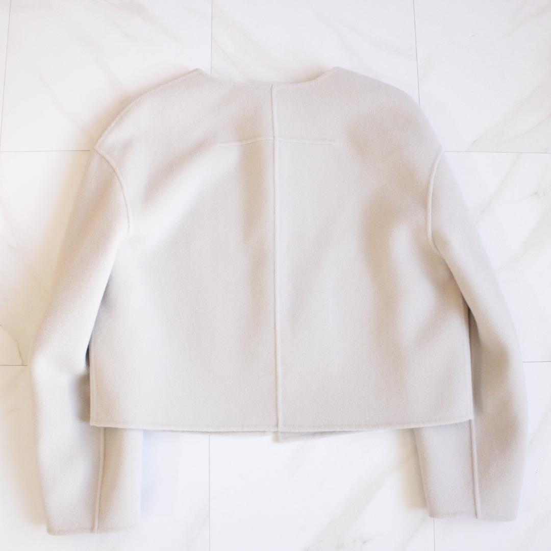 STORY掲載 ADORE カシミヤ混 リバージャケット Mサイズ
