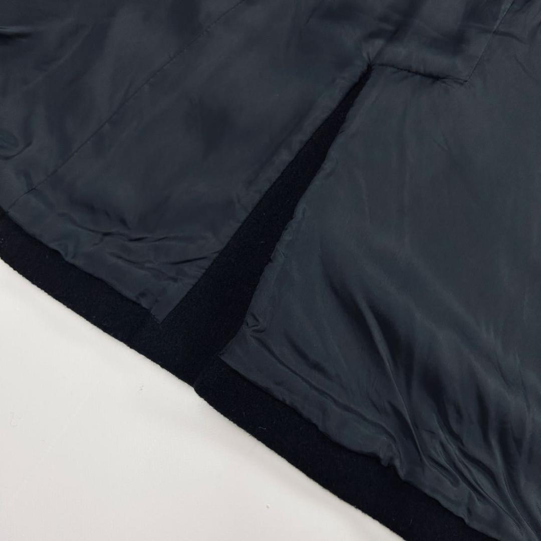 美品 マーガレットハウエル ピーコート アンゴラ カシミヤ カシミアブラック