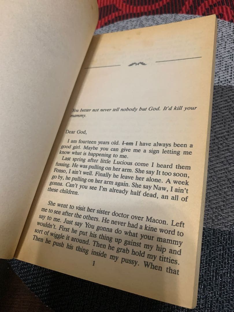 希少　The Color Purple by Alice Walker