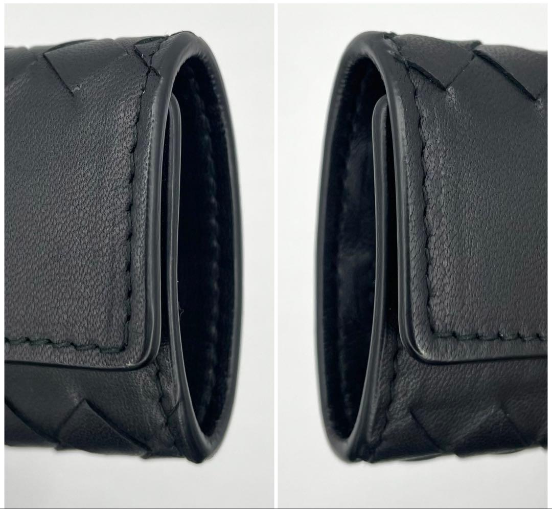 極美品◇ボッテガヴェネタ キーケース 5連 ブラック キーリング