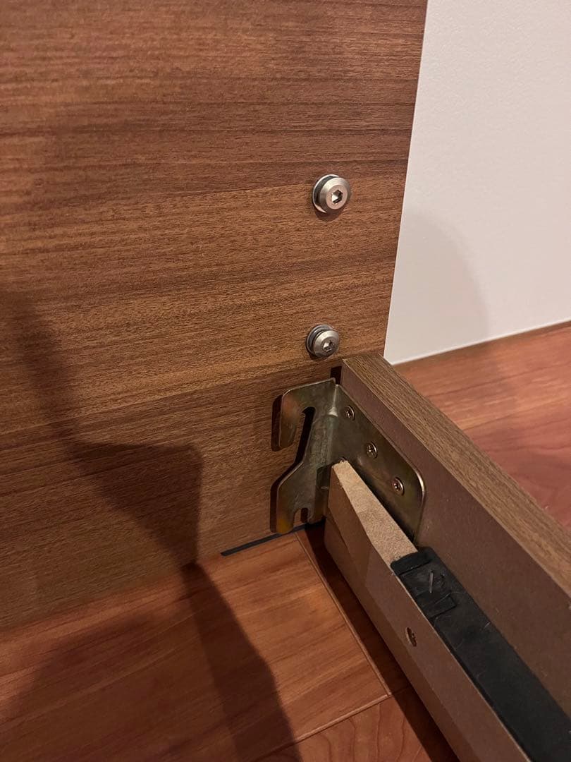 シングルベッドフレーム 木製　シングルサイズ1台