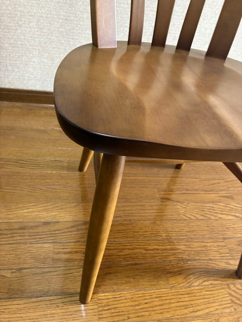 ②カリモク コロニアル ダイニングチェア 肘なし 回転なし　1脚