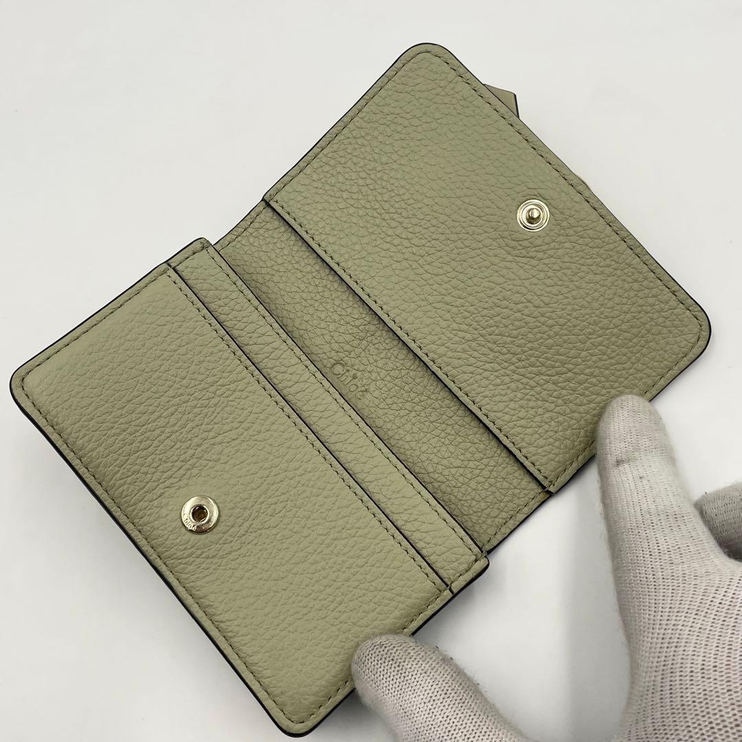 未使用級✨Chloe ALPHABET BUSINESS CARD HOLDER