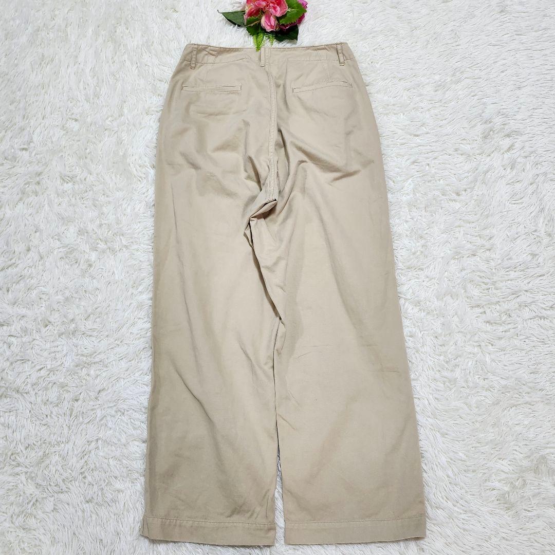 24SS☆初回分☆スピック&スパン　樋口かほりさんコラボ　チノワイドパンツ　40