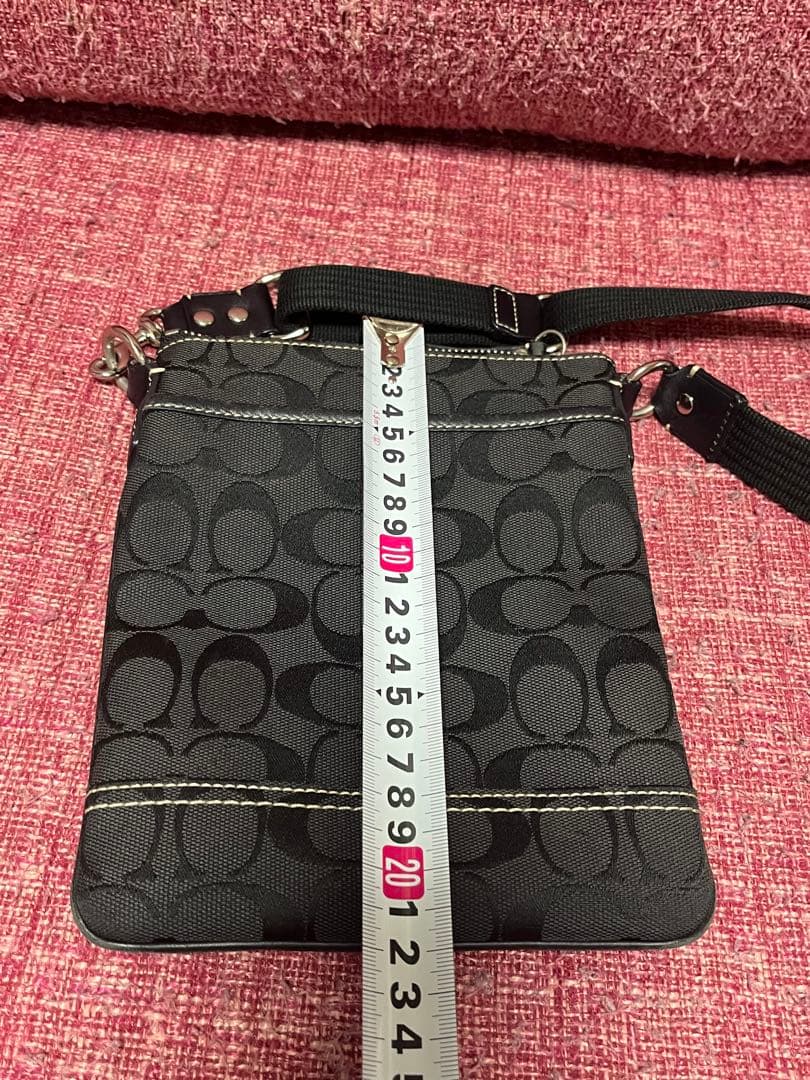 COACH キャンバス ショルダーバッグ