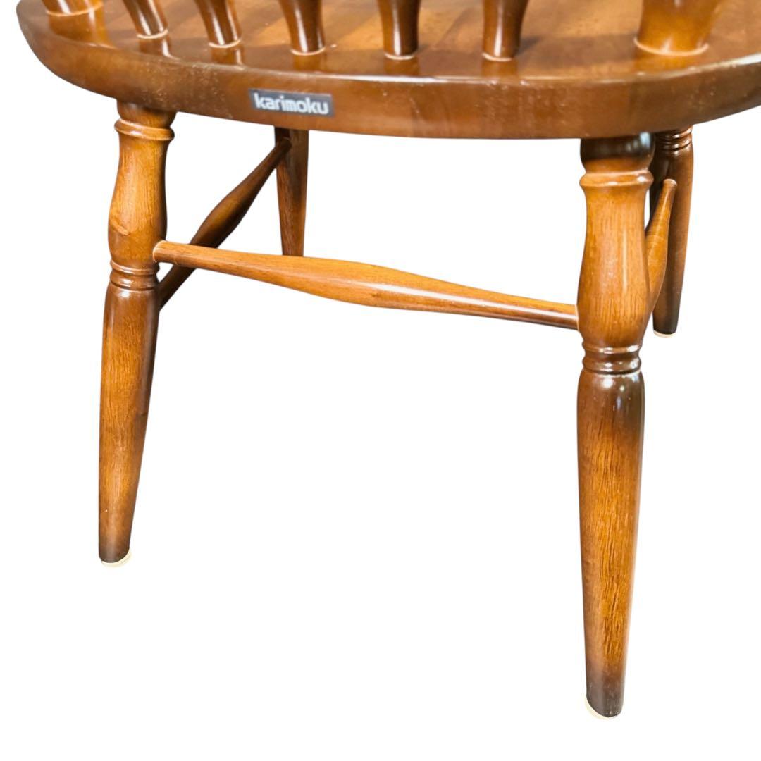 HR769 カリモク　karimoku ウィンザーチェア　ボウバック　チェア