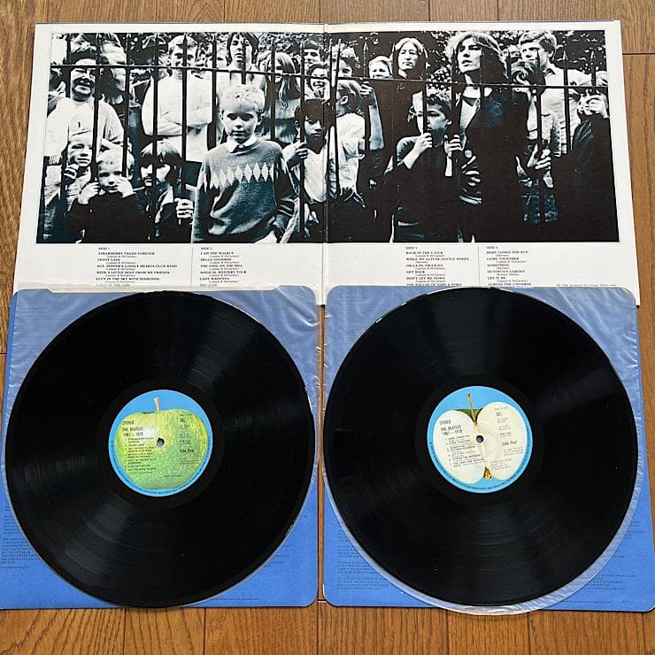 ★UK オリジナル盤 ビートルズ「赤盤」＆「青盤」