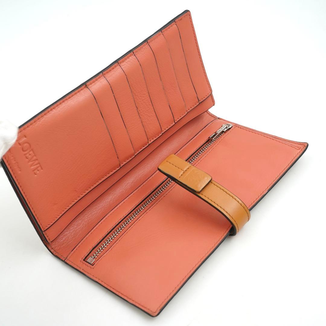 ✨未使用展示品・箱付き✨　LOEWE 長財布　バーティカルウォレット　アナグラム