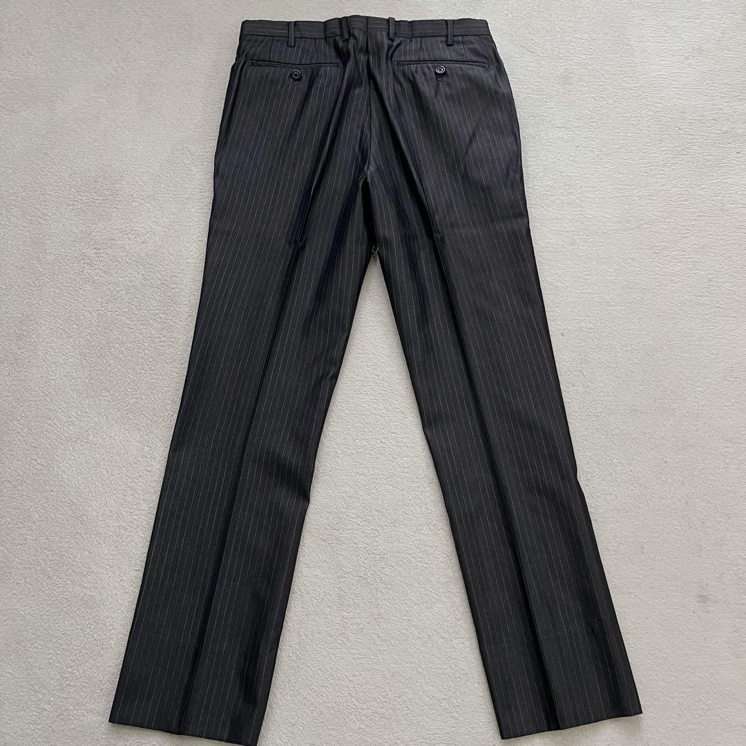 バーバリー　ブラックレーベル 3ピース　セットアップ　スーツ　総裏 グレー