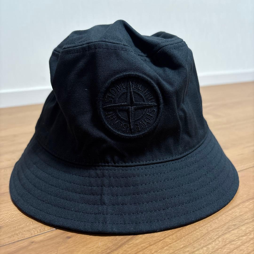 STONE  ブラック バケットハット L