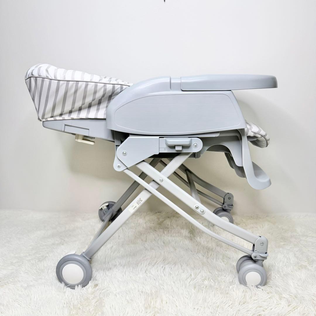 美品 Aprica ユラリズム ハイローチェア バースデイ限定モデル 手動